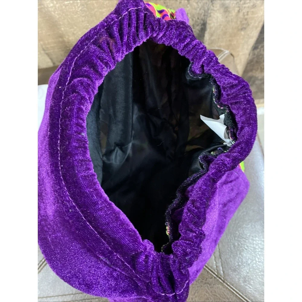Leopard Hat Costume Funkie Colorful Purple‎ Green Pink Adult Fit Vtg Halloween